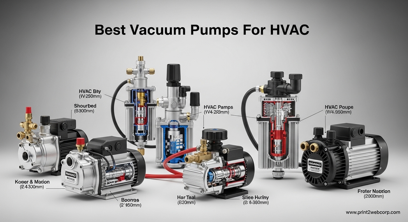 Best Vacuum Pumps For HVAC