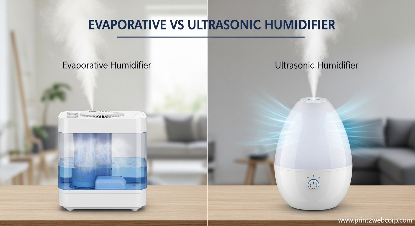 Evaporative Vs Ultrasonic Humidifier