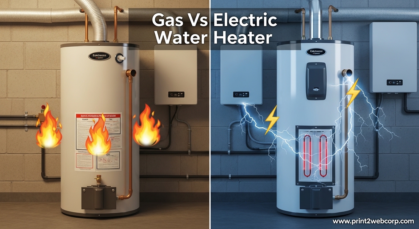 Gas Vs Electric Water Heater