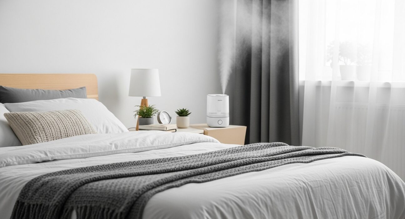 How Close Should A Humidifier Be To Your Bed