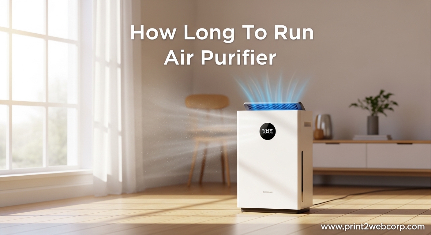 How Long To Run Air Purifier