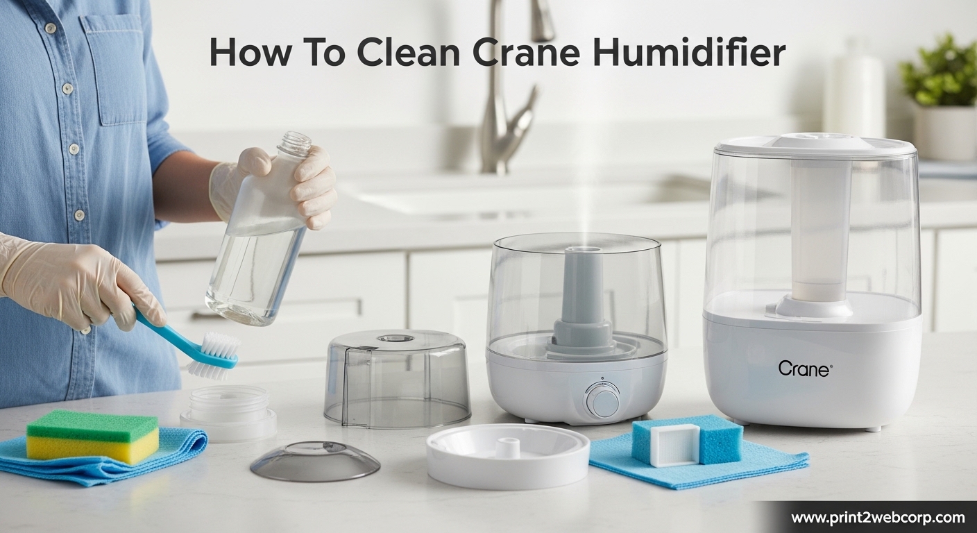 How To Clean Crane Humidifier