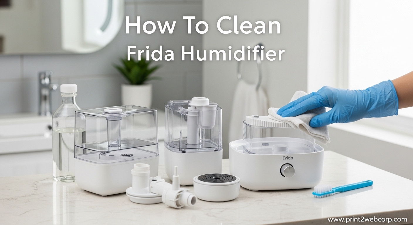 How To Clean Frida Humidifier