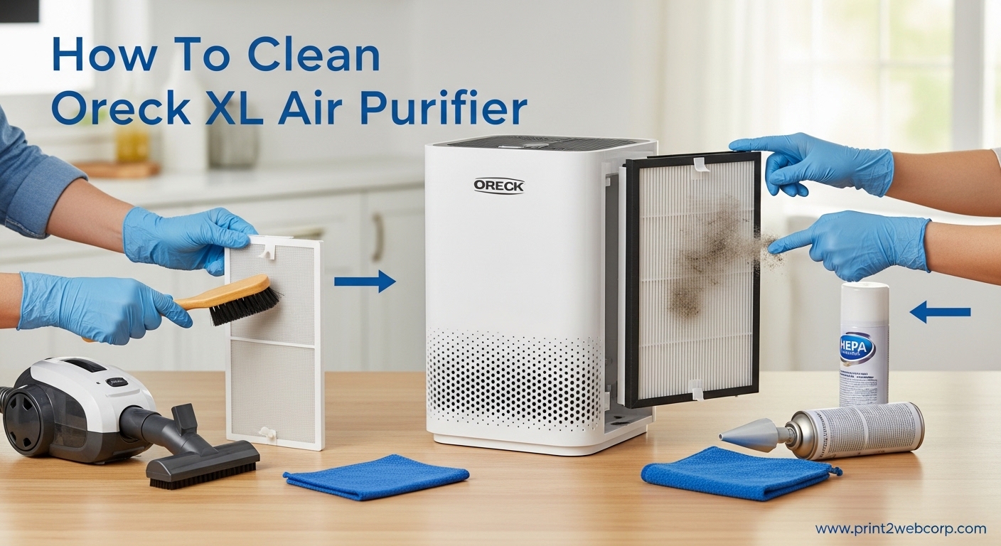 How To Clean Oreck XL Air Purifier