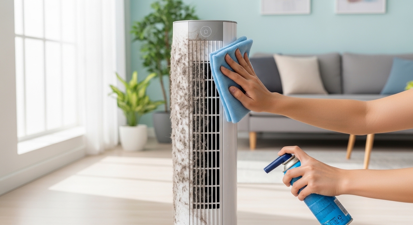 How To Clean Tower Fan