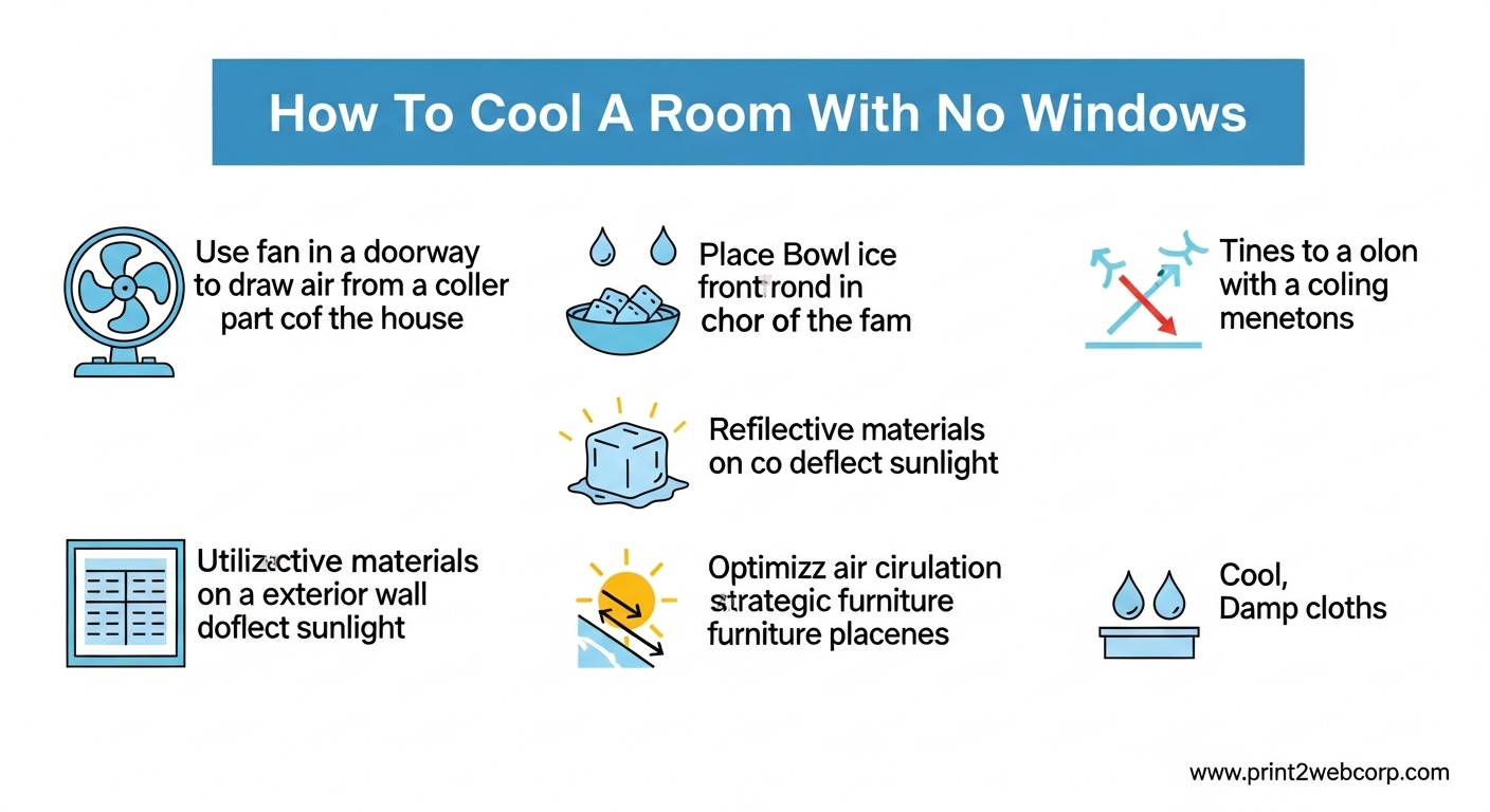 How To Cool A Room With No Windows