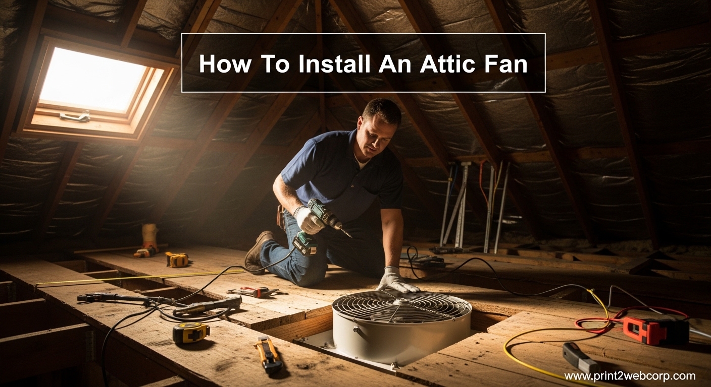 How To Install An Attic Fan