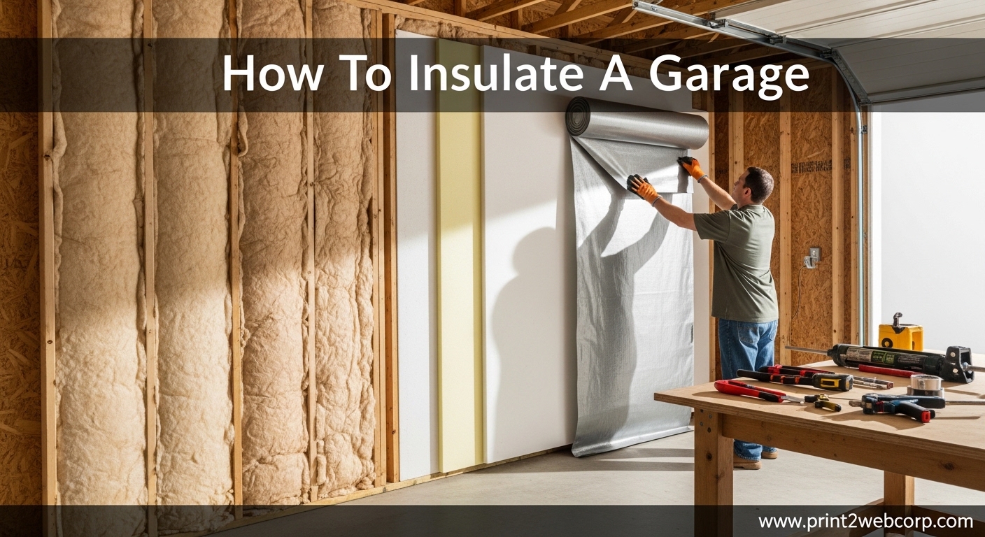 How To Insulate A Garage