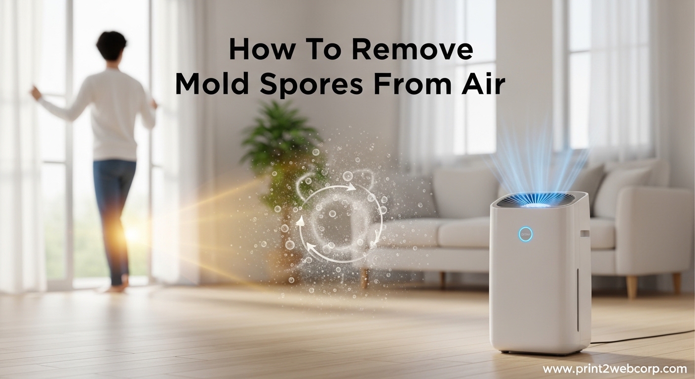 How To Remove Mold Spores From Air