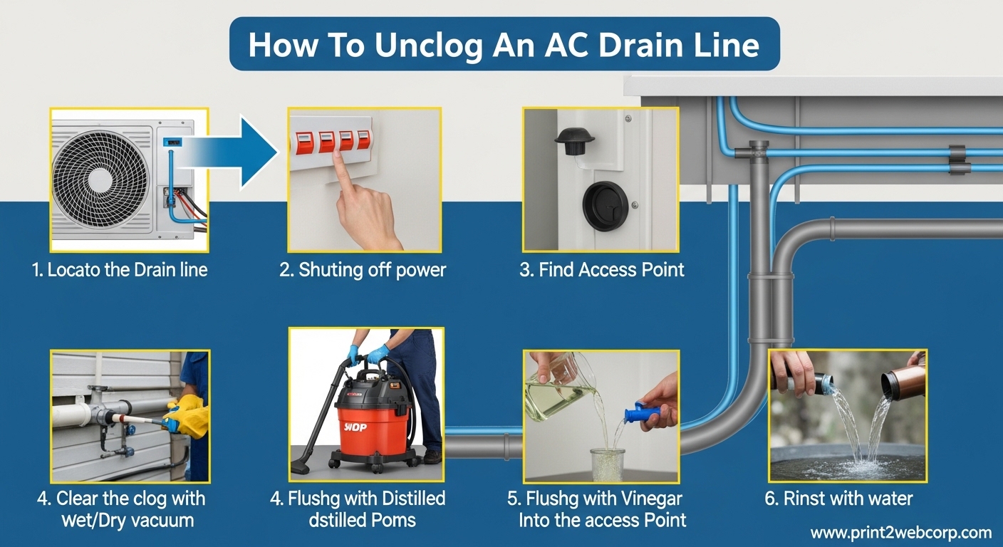 How To Unclog An Ac Drain Line