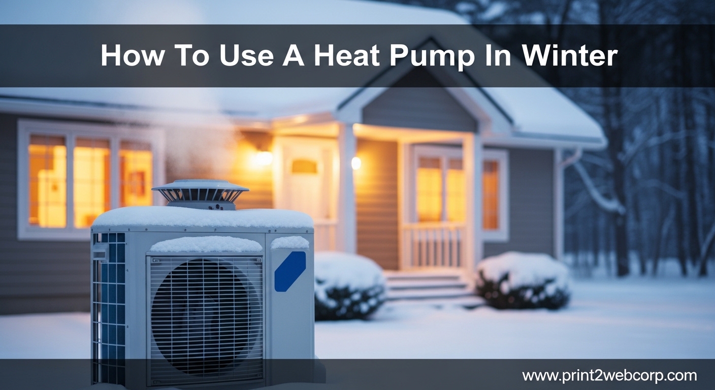 How To Use A Heat Pump In Winter