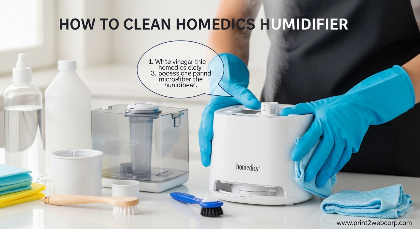 How to Clean Homedics Humidifier