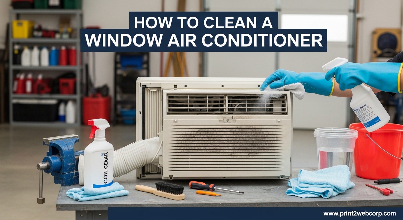 How to Clean a Window Air Conditioner