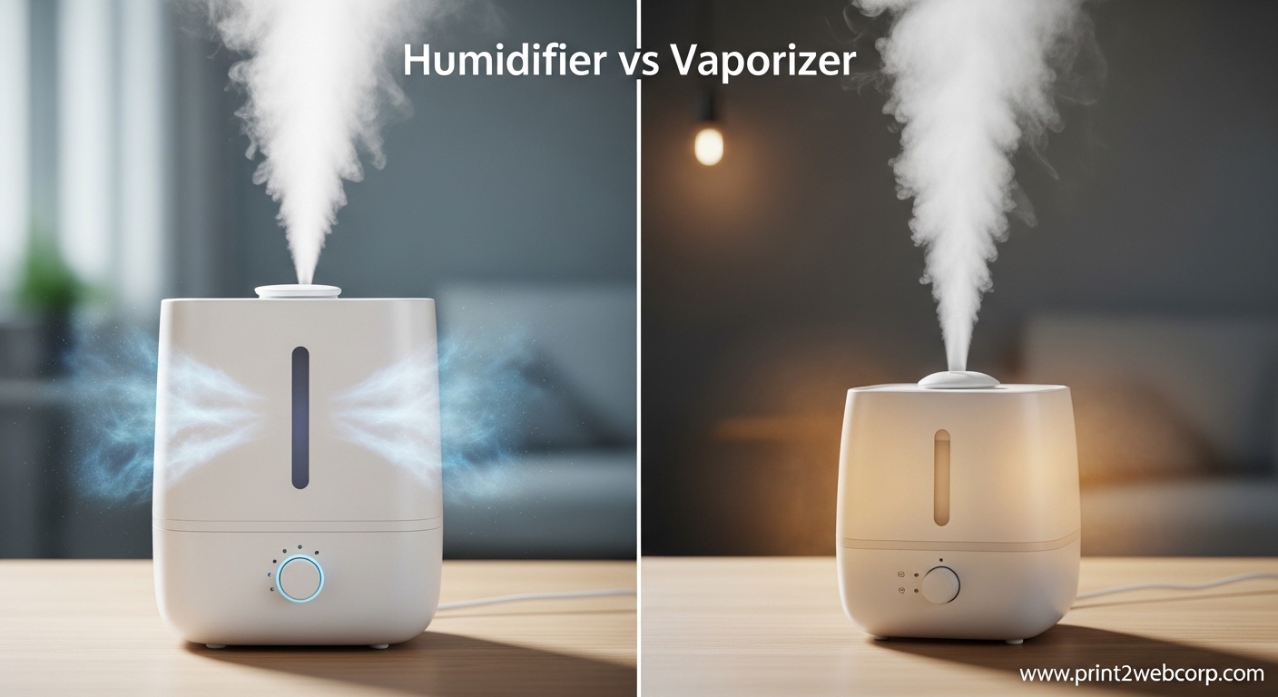Humidifier vs Vaporizer (August 2026): Complete Guide