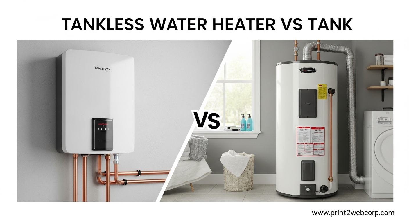 Tankless Water Heater Vs Tank