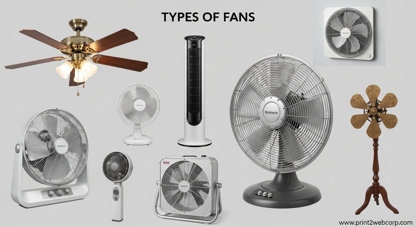 Types of Fans
