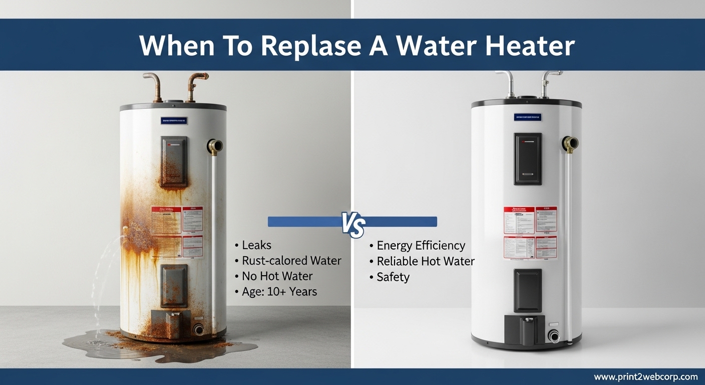 When To Replace A Water Heater
