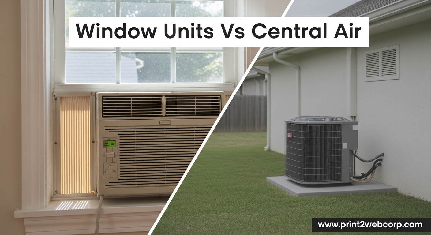 Window Units Vs Central Air