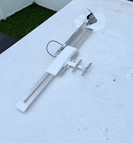 Winegard RVW-395 Sensar IV Amplified Outdoor RV Antenna - Crank-Up Batwing HDTV - VHF/UHF, Digital, 4k Ultra-HD - Rotation Aiming 65 Mile Long Range - 48 Inch Raised Height customer photo 1