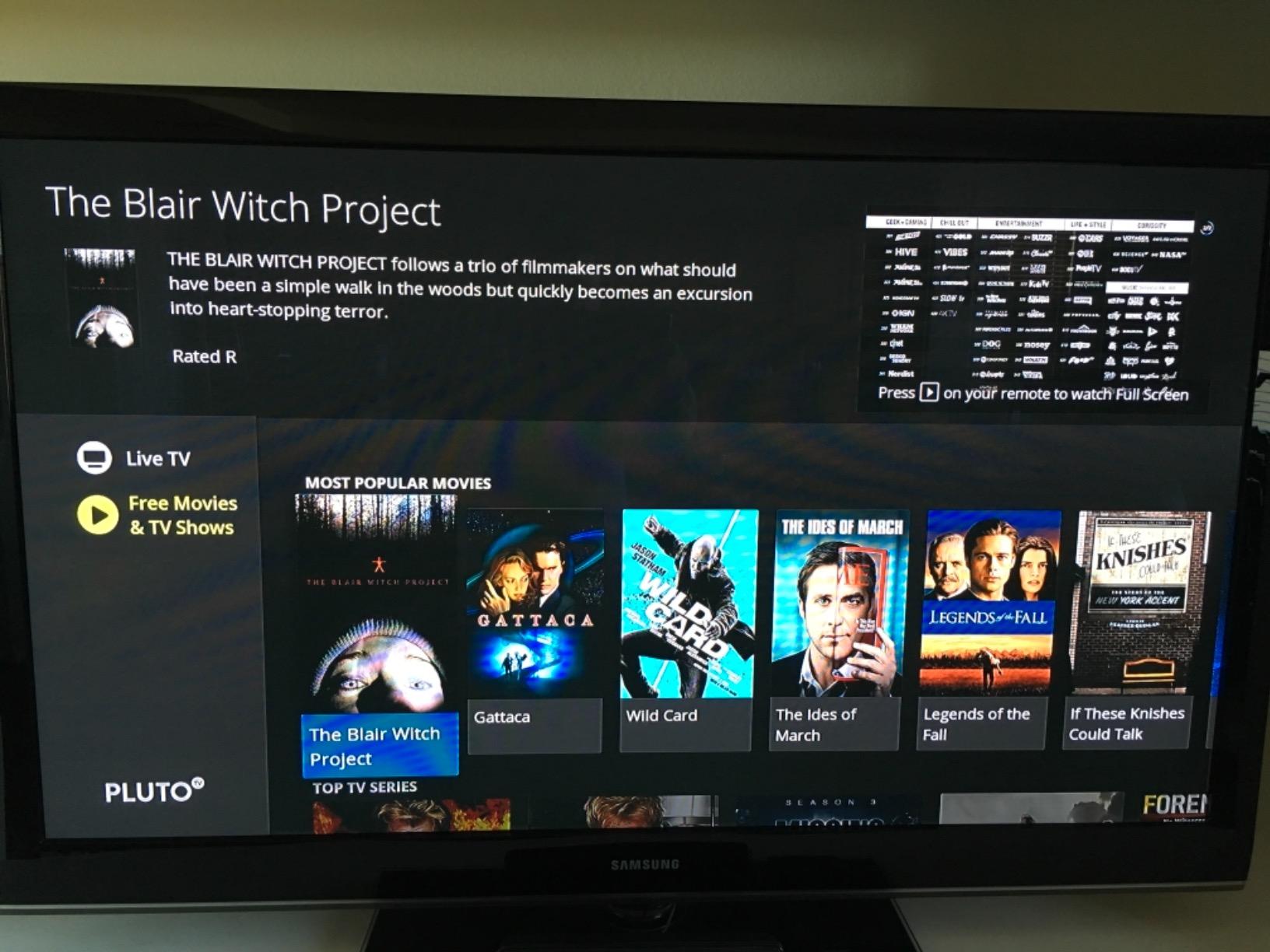 Pluto TV - Watch Free Movies, Shows & Live TV customer photo 1
