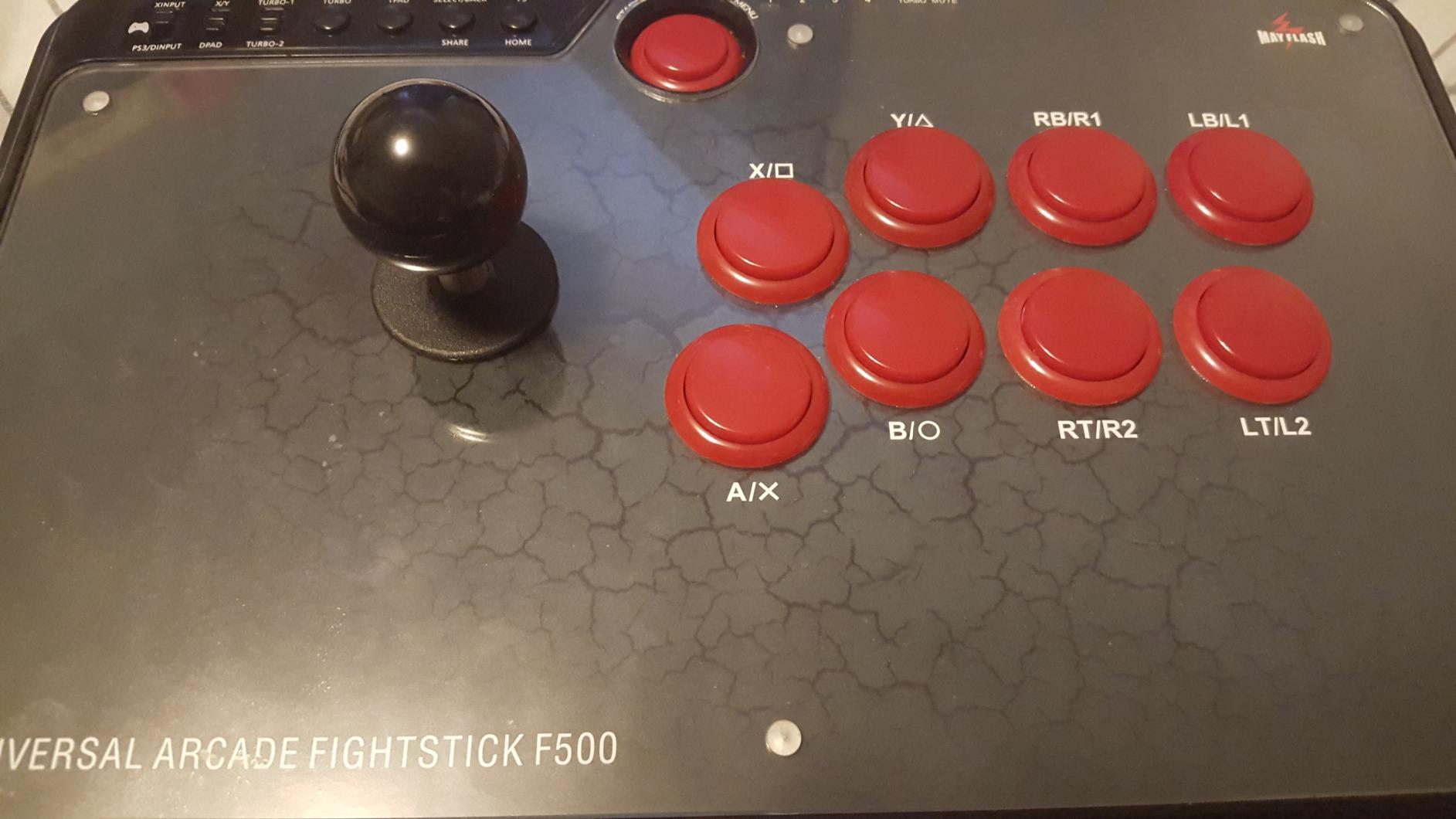 MAYFLASH Universal Arcade Fighting Stick F500 for Switch/Switch 2, Xbox Series X/S, Xbox One, Xbox 360, PS4, PS3, Windows, macOS, Android, Raspberry Pi, Steam Deck, PS Classic, NEOGEO Mini customer photo 1