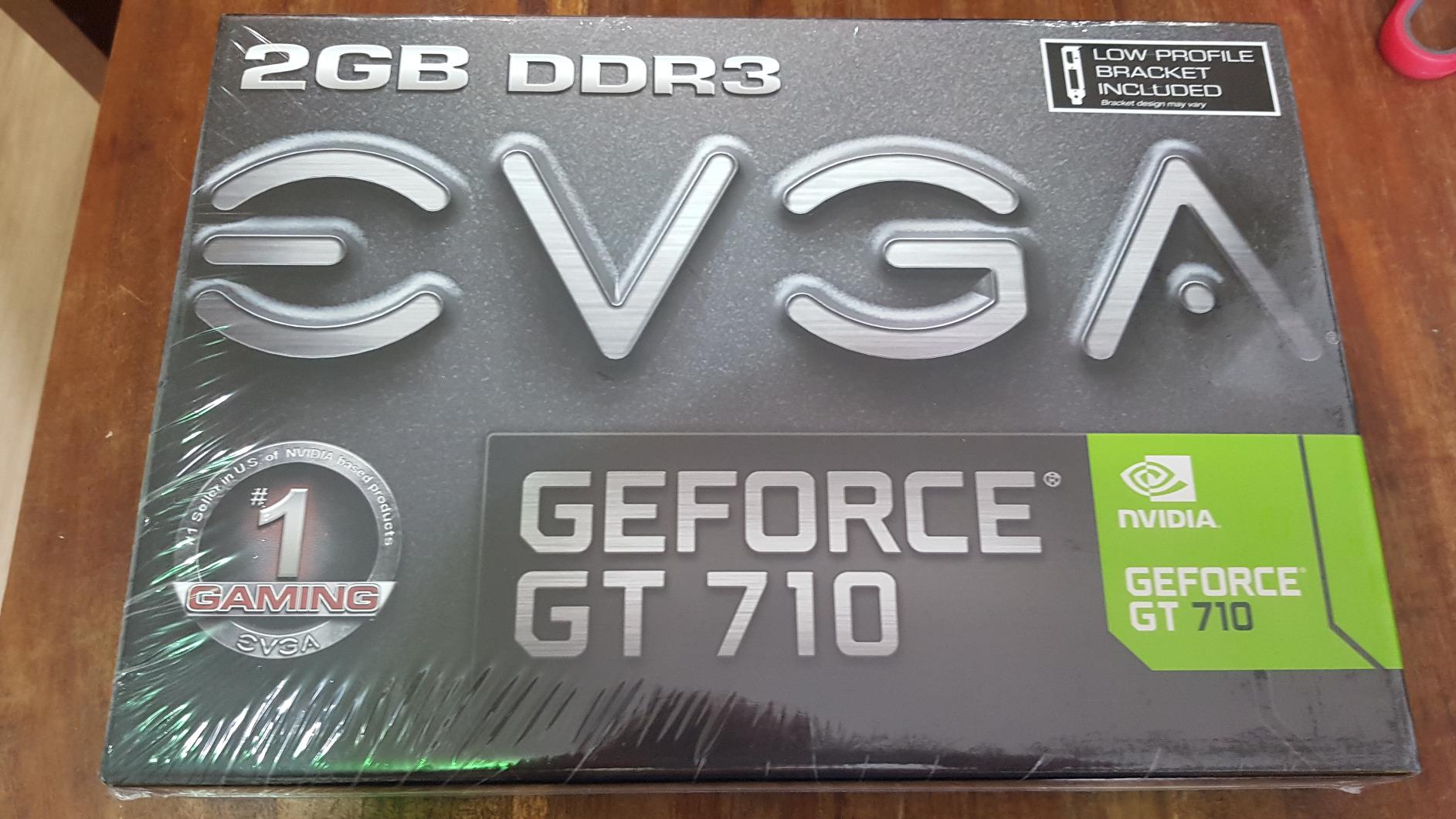 EVGA GT 710 1GB DDR3 64bit Single Slot, Low Profile 01G-P3-2711-KR customer photo 2