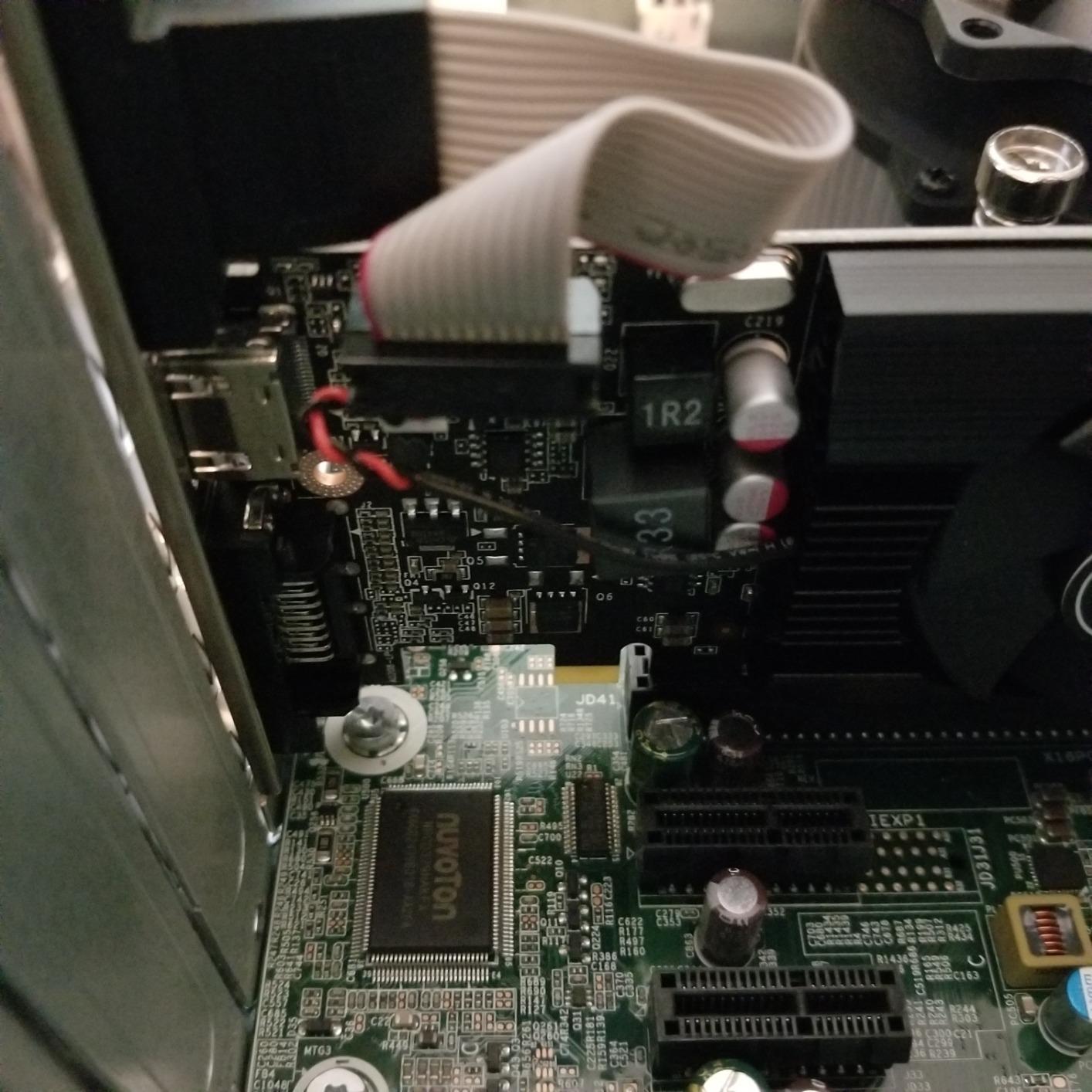 Gaming GeForce GT 710, Graphics Card, Desktop, HDMI/VGA/DVI - 2GB GDRR3 64-bit HDCP Support DirectX 12 OpenGL 4.5 Single Fan Low Profile, Nvidia customer photo 2