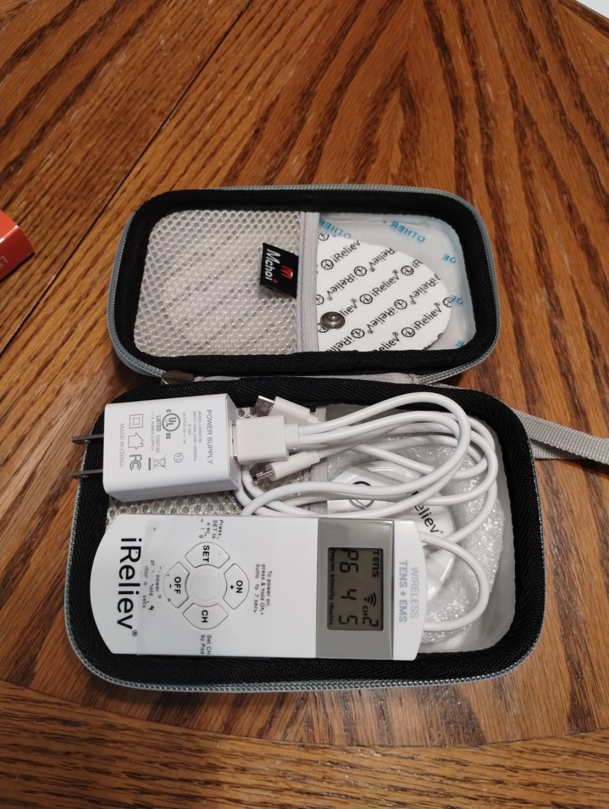 Wireless TENS + EMS Therapeutic Wearable System Wireless TENS Unit + Muscle Stimulator Combination for Pain Relief, Arthritis, Muscle Conditioning, Muscle Strength customer photo 2