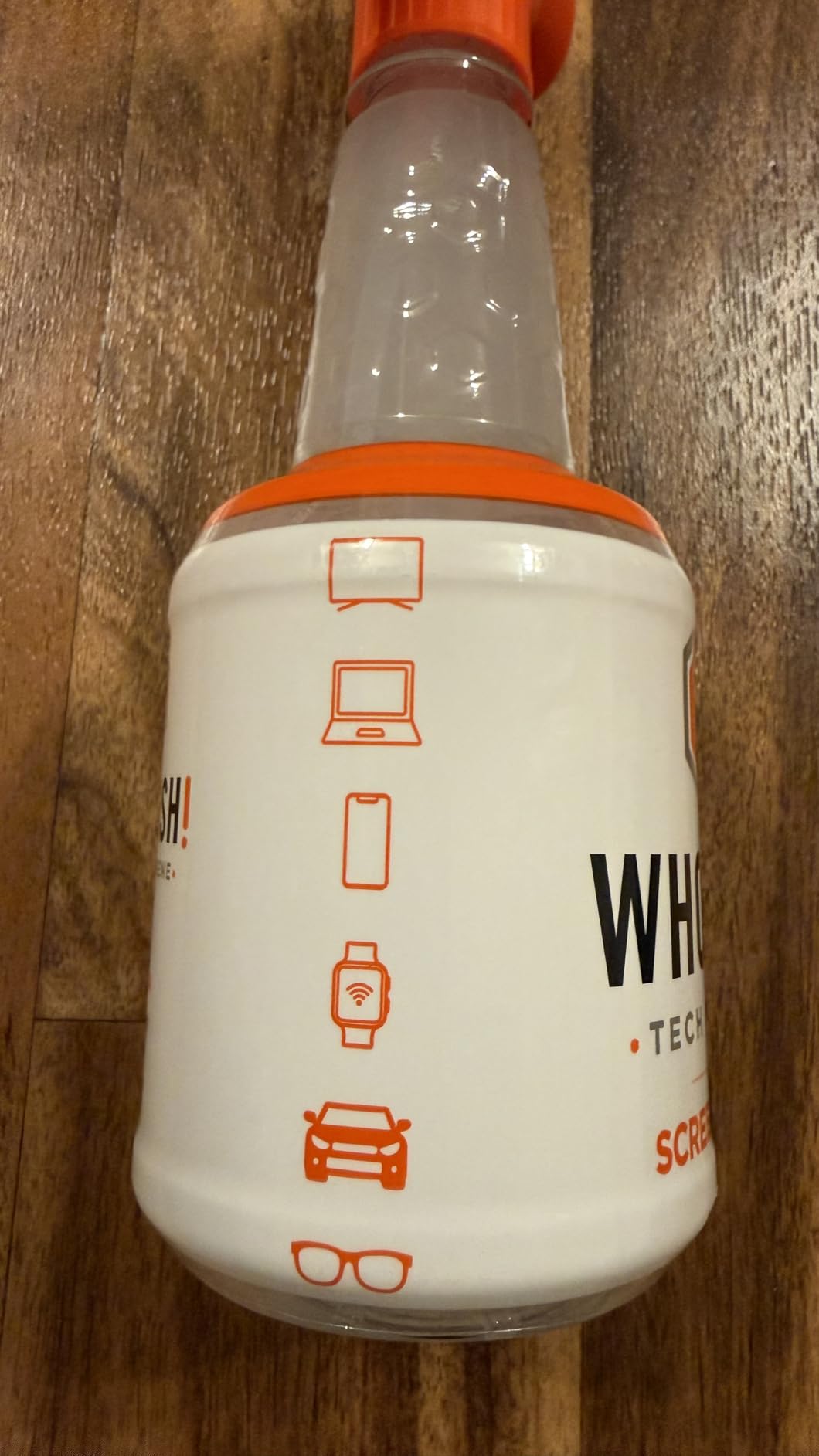 WHOOSH! Pro 16.9 fl oz Refillable TV Screen Cleaner & Microfiber Cloth - Streak-Free Cleaner for Flat Screens, OLED, LCD, Smart TV, Monitors - Non-Toxic, Odorless - Electronics Cleaning Kit customer photo 2