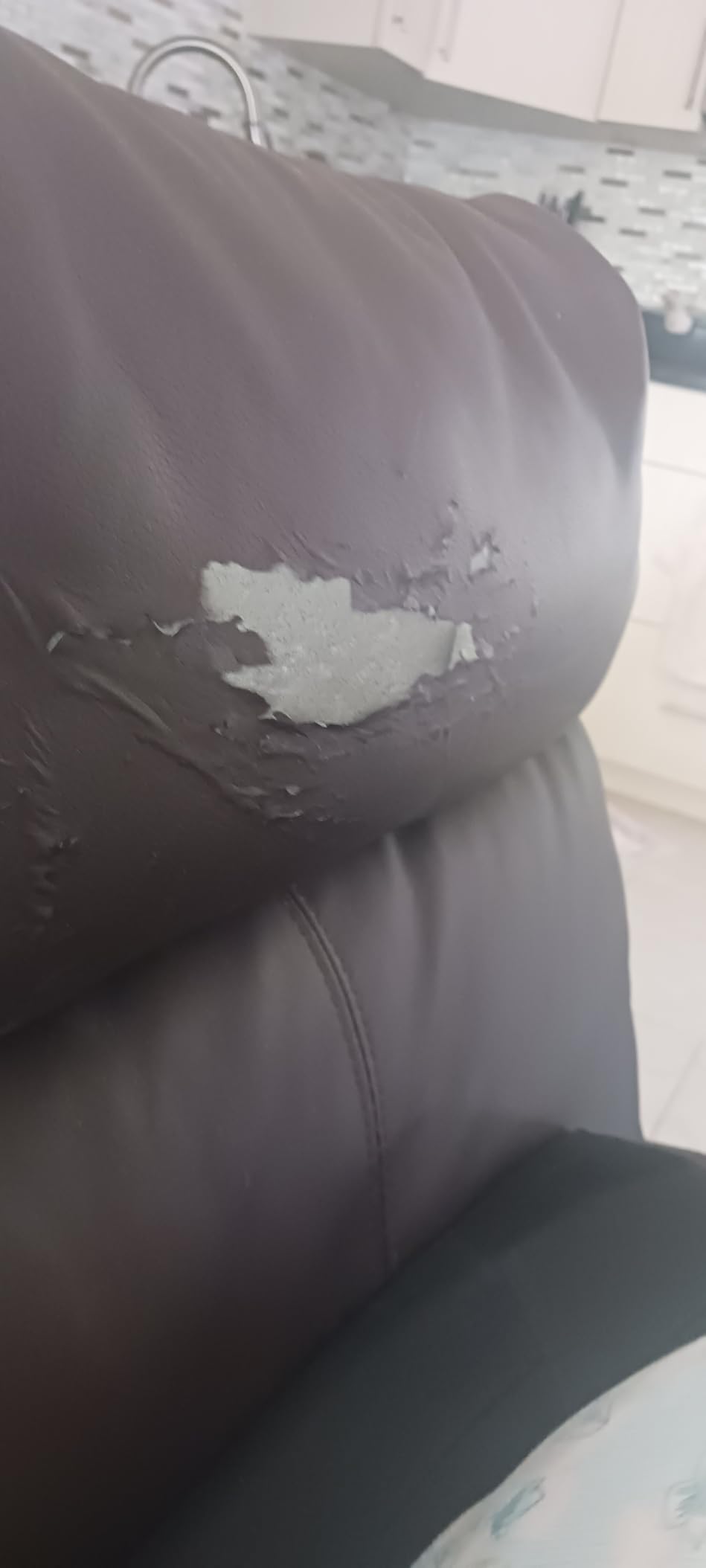 Homall Recliner Chair, Recliner Sofa PU Leather for Adults, Black Recliners customer photo 1