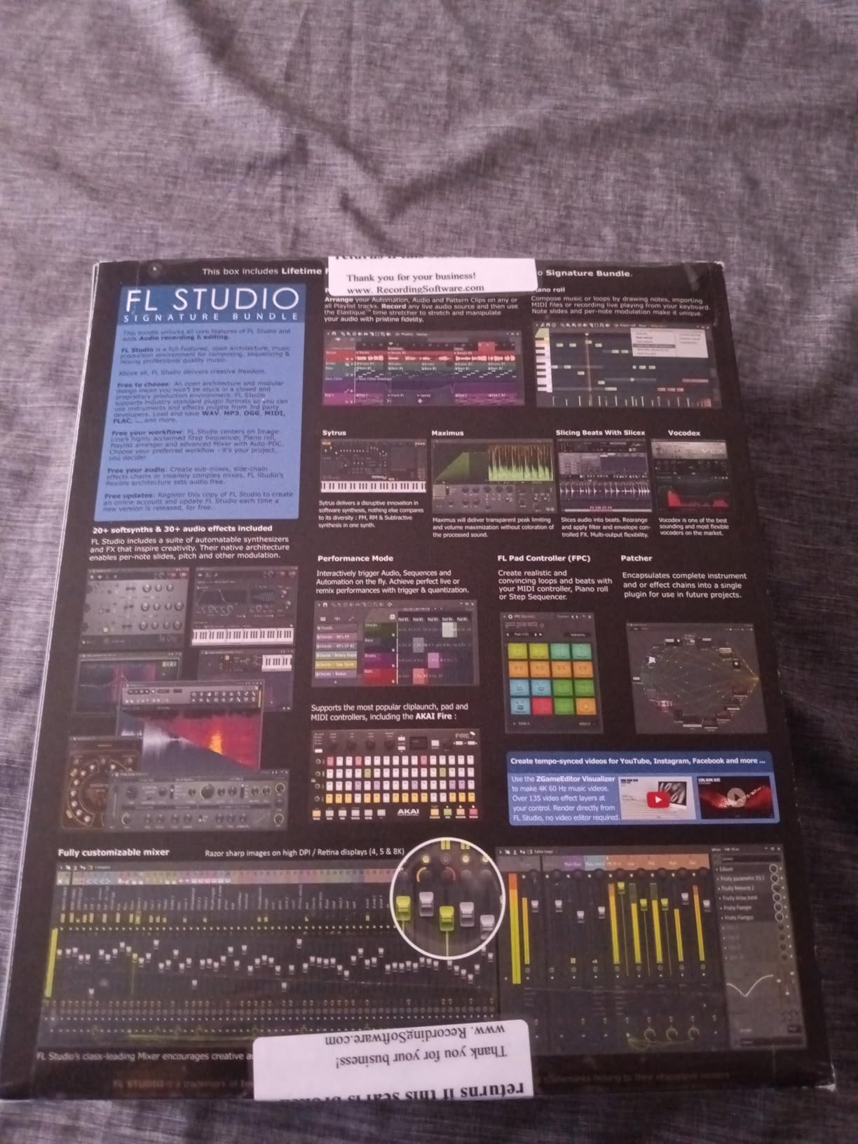 Image Line FL Studio 20 Signature Edition Software customer photo 2
