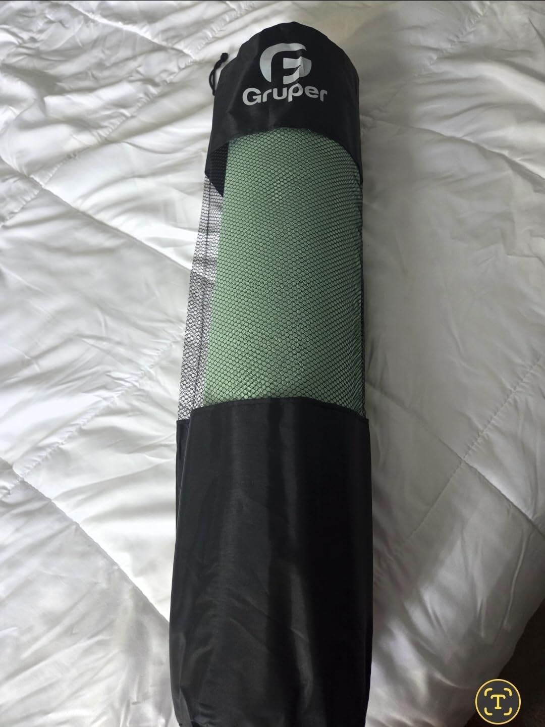 Gruper Yoga Mat Non Slip, Eco Friendly Fitness Exercise Mat with Carrying Strap, Pro Yoga Mats for Women customer photo 2