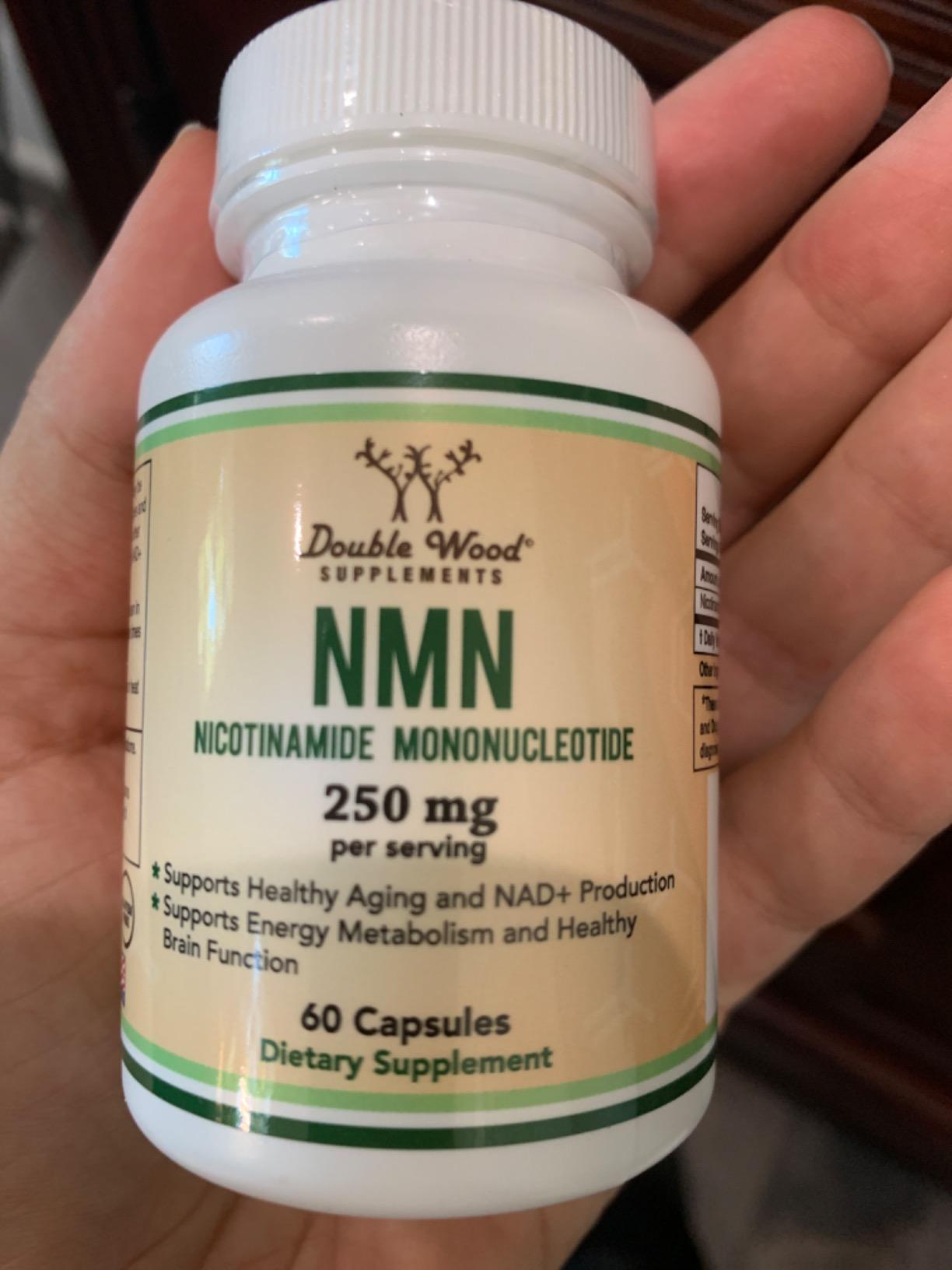 Double Wood Supplements NMN, 60 Capsules (125 mg per Capsule) customer photo 2