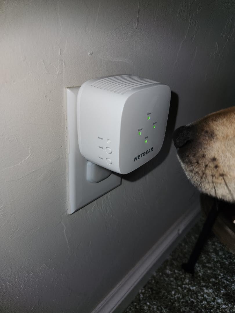 NETGEAR WiFi Mesh Range Extender (EX5000) - Covers up to 1,000 sq.ft. and 15 Devices with AC1200 Dual Band Wireless Signal Booster & Repeater, Compact Wall Plug Design customer photo 1