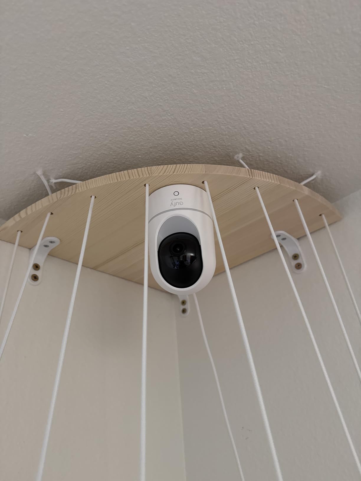 eufy Security Indoor Cam E220, Camera for home Security, Pan & Tilt, Dog/Pet Camera, 2K Wi-Fi Plug-in, Motion Tracking & Alerts, Night Vision, HomeBase 3/Mini/Prof S1 Compatible, Voice Assistant Support customer photo 2