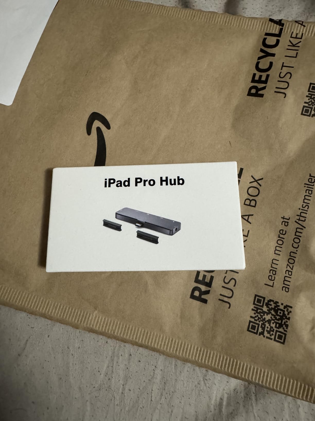 iPad Pro USB C Hub, 7-in-1 Adapter for iPad Pro M4 M2 M1 13 12.9 11 inch iPad Air 5 4 Docking Station with 4K HDMI, USB-C PD, SD/TF Card Reader, USB 3.0 customer photo 2