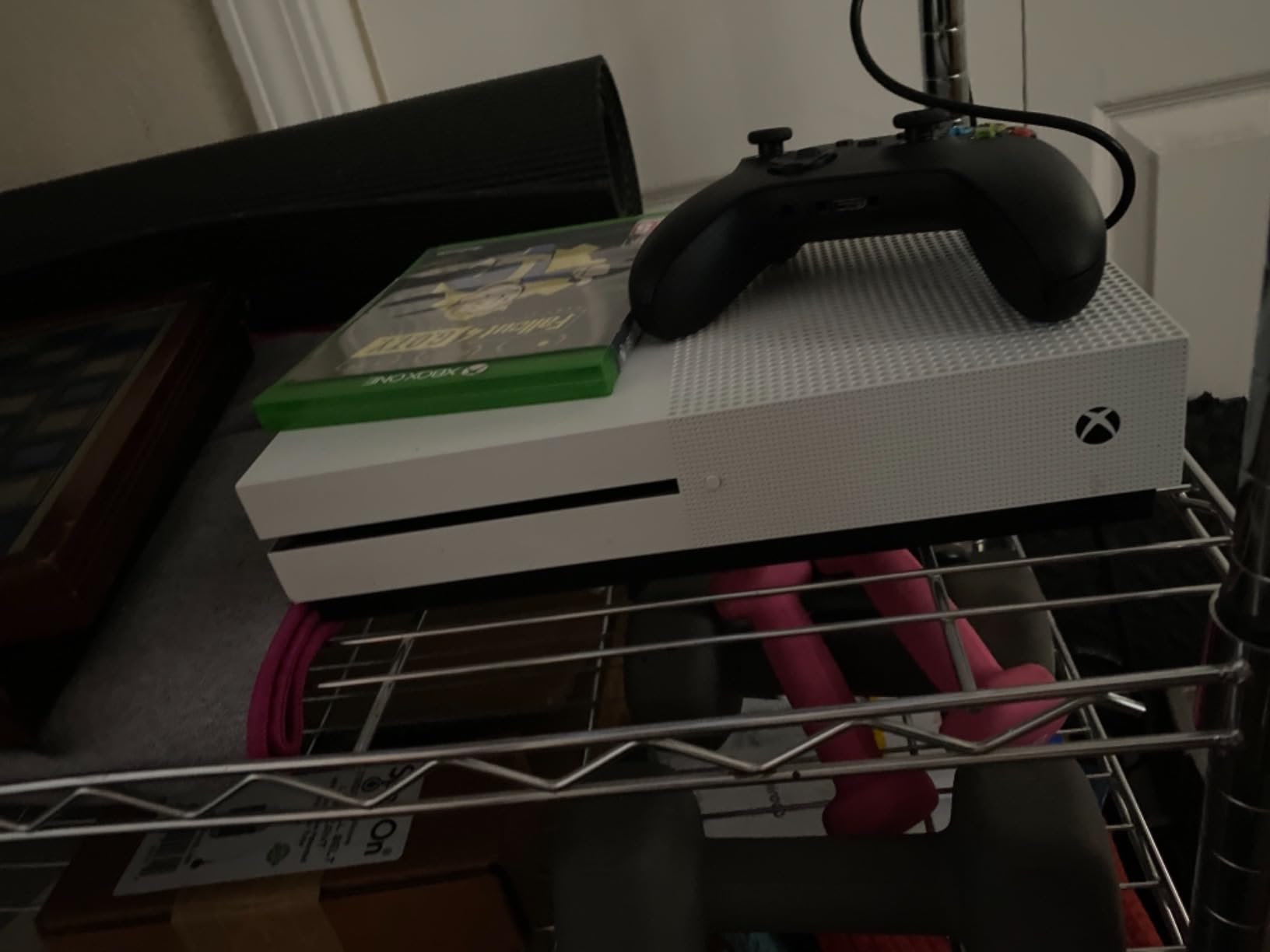 Microsoft - Xbox One S 500GB Console - White - ZQ9-00028 (Renewed) customer photo 1
