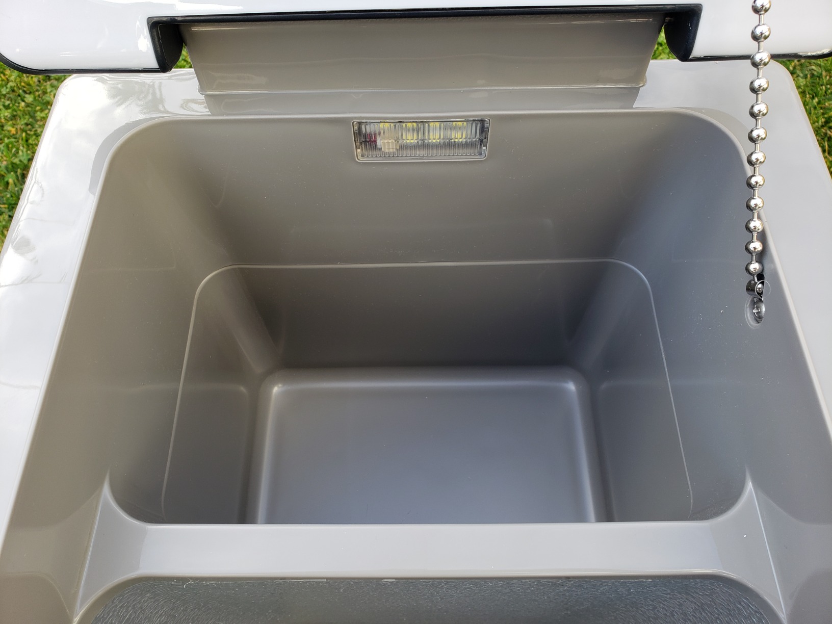 EUHOMY 12 Volt Refrigerator, 59QT(55L) Electric Cooler, 12V Fridge APP Control, 12V Cooler -4°F~68°F, Portable Freezer 12/24V DC 100-240V AC for Camping, Travel, Truck, Home customer photo 1