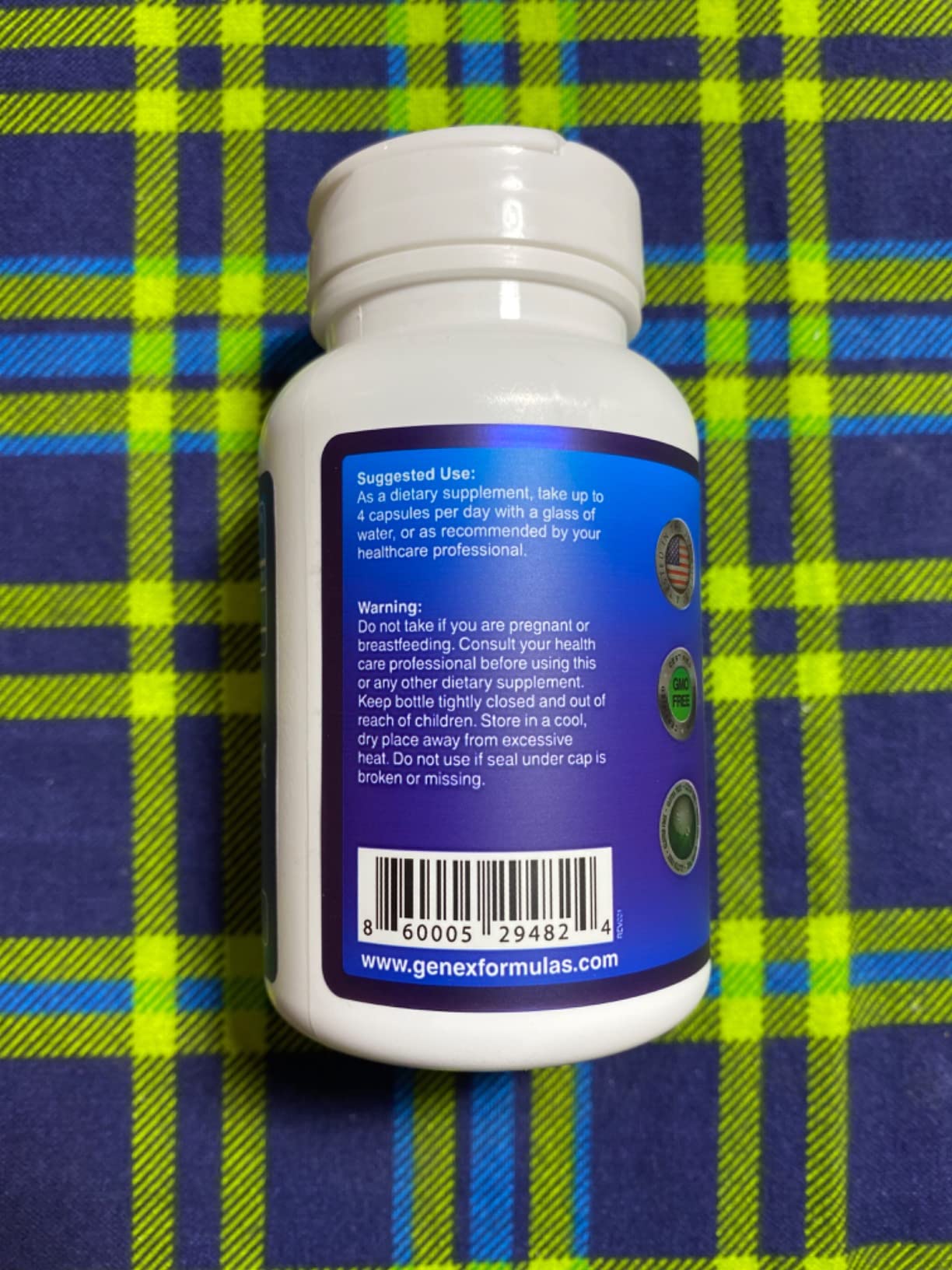 Genex Formulas NMN 1000mg - 99% Pure Shelf Stabilized Supplement Capsules for Increased NAD Levels & Healthy Aging, GMP Certified, 1000mg per Serving, 120 Capsules customer photo 2
