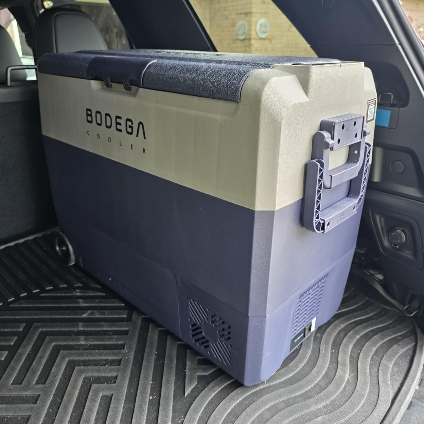 BODEGACOOLER 12 Volt Car Refrigerator, 53Quart RV Fridge APP Control, Portable Car Freezer, (50L) -4°F-68°F RV Electric Compressor Cooler 12/24V DC and 100-240V AC for Outdoor, Camping, Travel, Road Trip customer photo 2