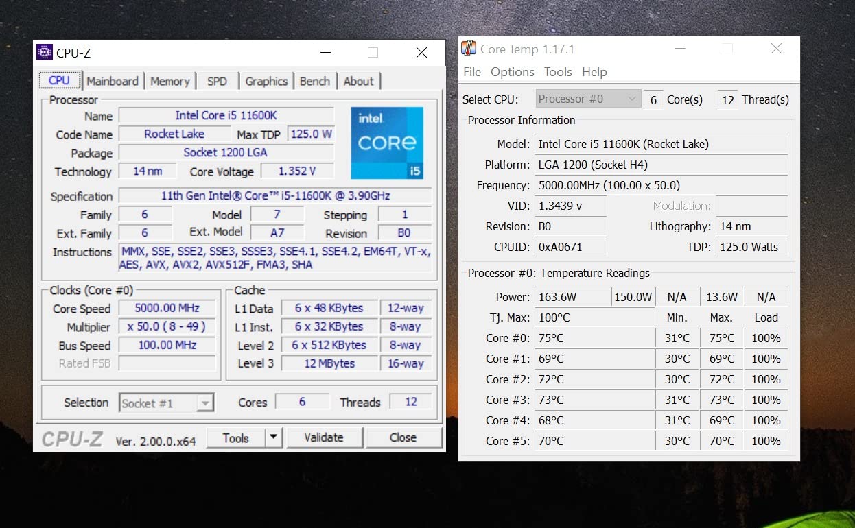Core i5-11600K Desktop Processor 6 Cores up to 4.9 GHz Unlocked LGA1200 (Intel 500 Series & Select 400 Series Chipset) 125W customer photo 2