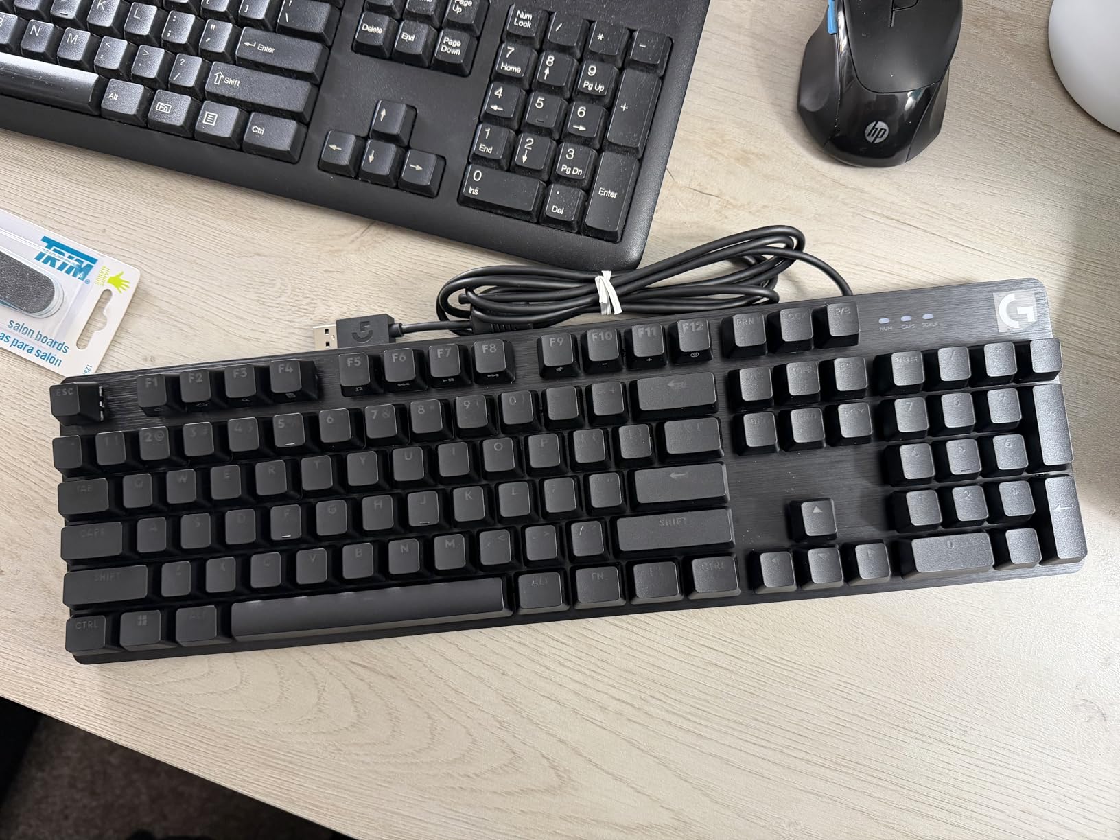Logitech G413 SE Full-Size Mechanical Gaming Keyboard - Backlit Keyboard with Tactile Mechanical Switches, Anti-Ghosting, Black Aluminum customer photo 2