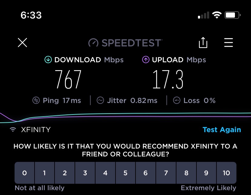 NETGEAR Nighthawk Modem Router Combo (CAX30S) DOCSIS 3.1 Cable Modem and WiFi 6 Router - AX2700 6.0 Gbps - Compatible with Xfinity, Spectrum, Cox, and More - NETGEAR Armor customer photo 2