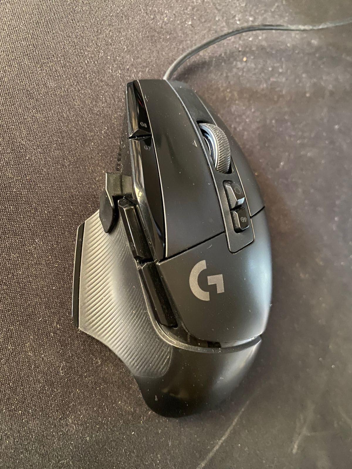 Logitech G502 X Wired Gaming Mouse - LIGHTFORCE Hybrid Optical-Mechanical Primary switches, Hero 25K Gaming Sensor, Compatible with PC - macOS/Windows - White customer photo 1