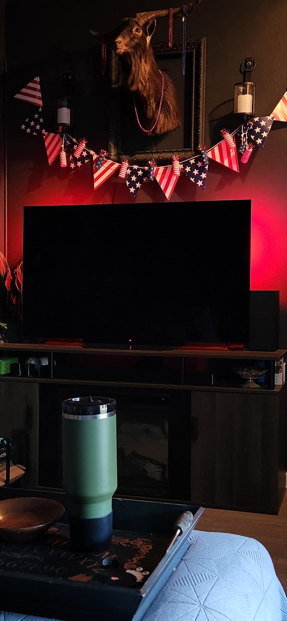 Govee Smart LED Light Bars, Work with Alexa and Google Assistant, RGBICWW WiFi TV Backlights with Scene and Music Modes for Gaming, PC, Living Room Decoration customer photo 1