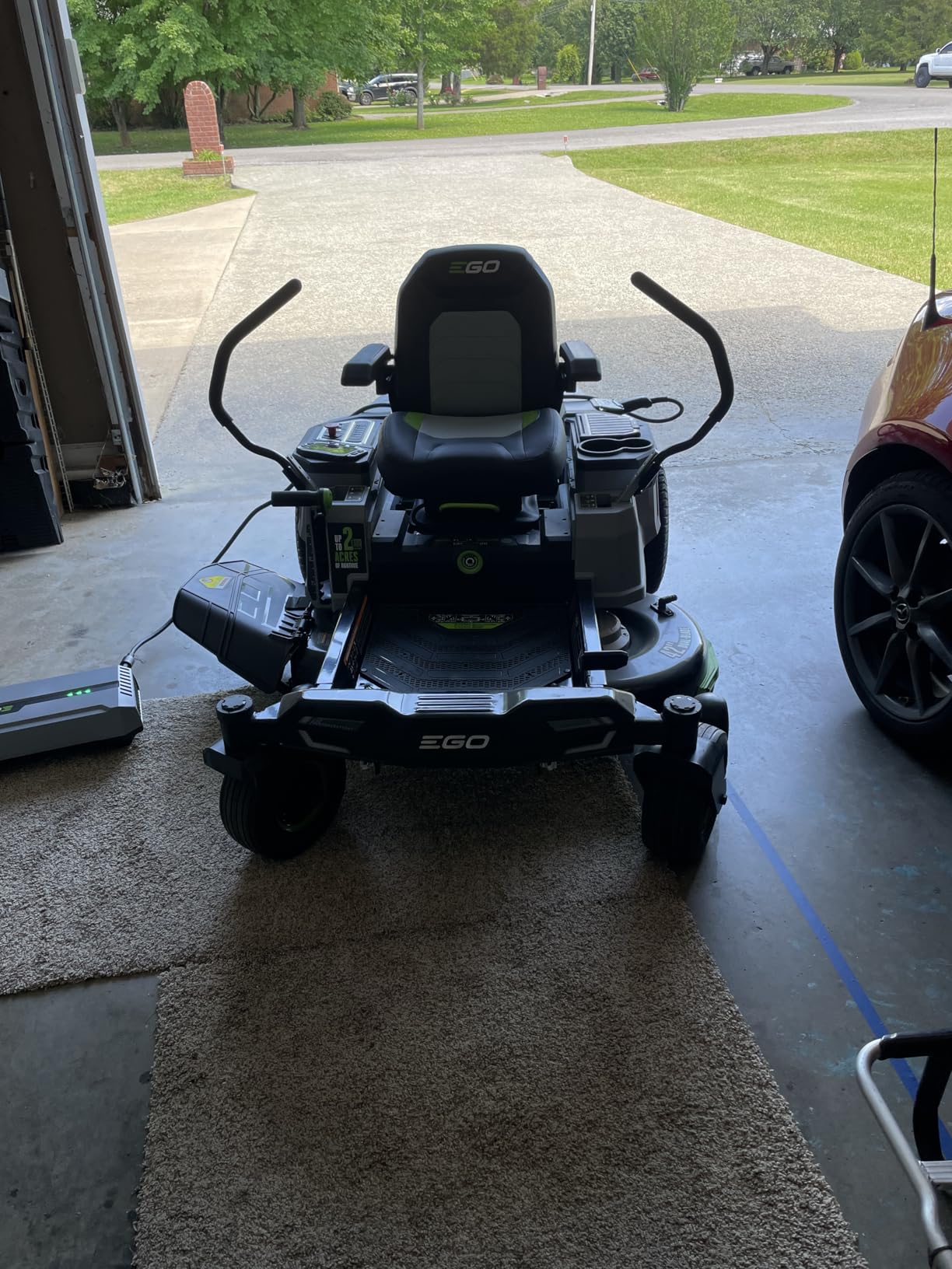EGO Power+ Z6 Electric Riding Lawn Mower, 42