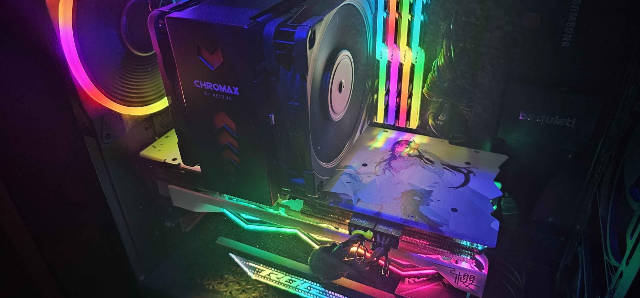 Noctua NH-U12A chromax.Black, 120mm Single-Tower CPU Cooler (Black) customer photo 1