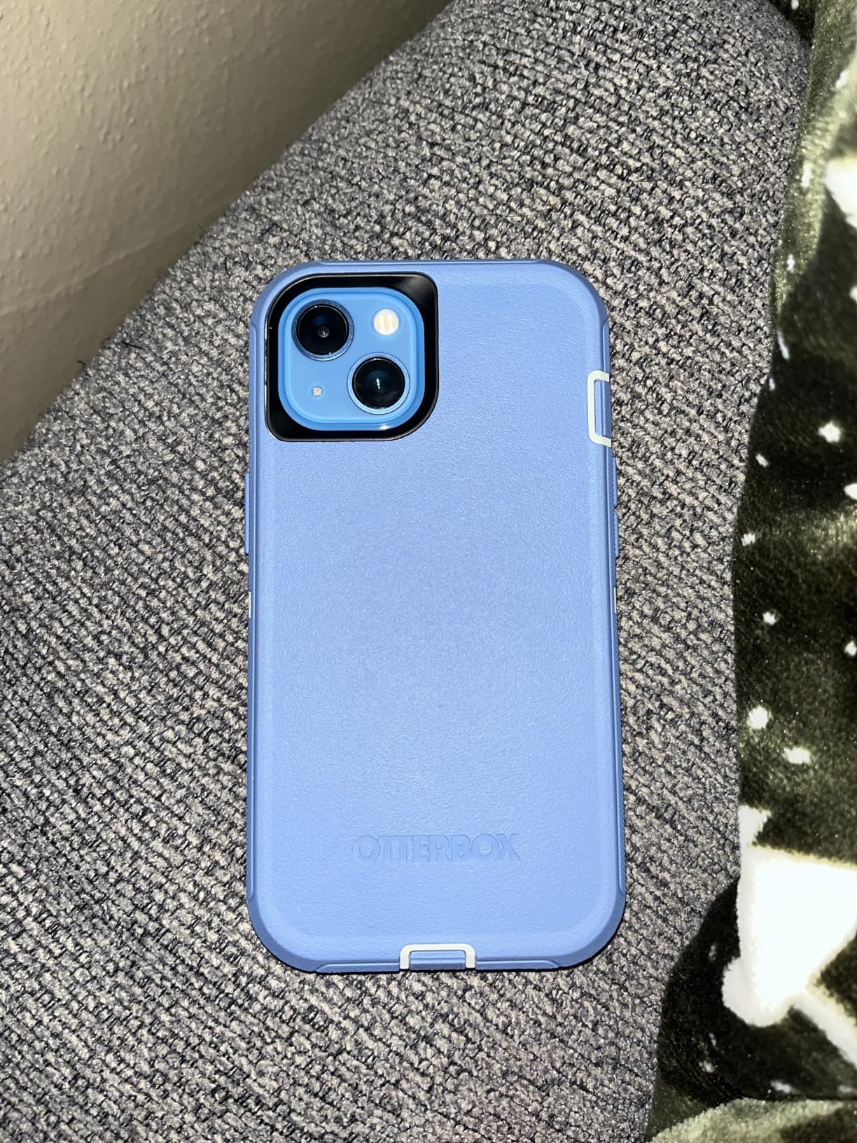 iPhone 13 (ONLY) Defender Series Case - Black, Rugged & Durable, with Port Protection, Includes Holster Clip Kickstand customer photo 2