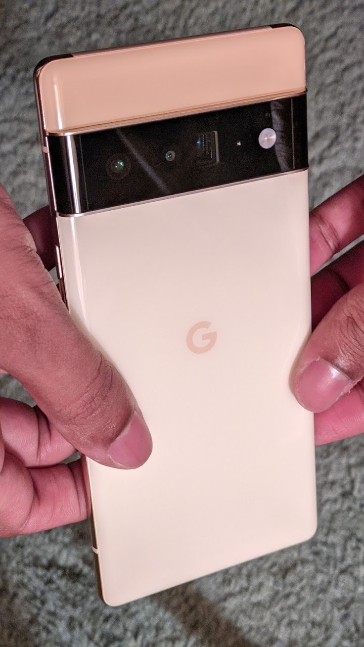 Google Pixel 6 Pro - 5G Android Phone - Unlocked Smartphone with Advanced Pixel Camera and Telephoto Lens - 256GB - Cloudy White customer photo 2