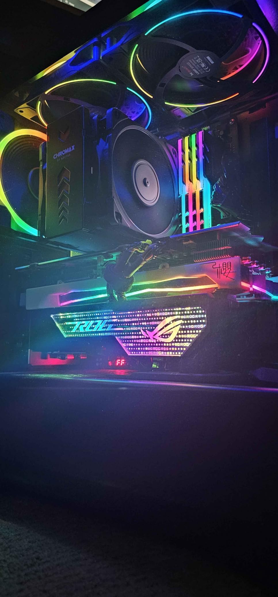 be quiet! Light Wings 140mm PWM High Speed Low Noise Premium ARGB Cooling Fan, 4-Pin, Ideal for Radiators and Heat Sinks, Black, BL075 customer photo 2